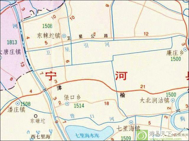 地图集锦/宁河县图片