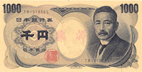 世界貨幣-1000圓日元正面.gif