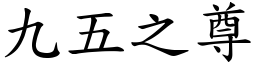 九五之尊 (楷體矢量字庫)